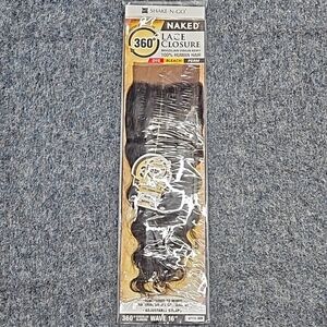 NEW Shake-N-Go Naked 360 Circular Closure Wave 16"